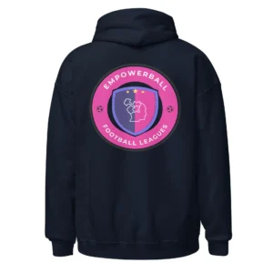EmPowerBall Unisex Large Logo Hoodie - Navy